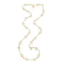 Load image into Gallery viewer, Fornash Long Baby Horsebit Necklace: Silver
