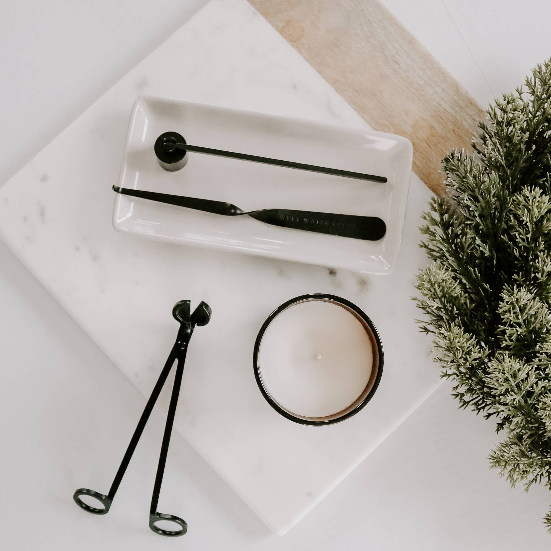 Black Candle Care Kit Collage