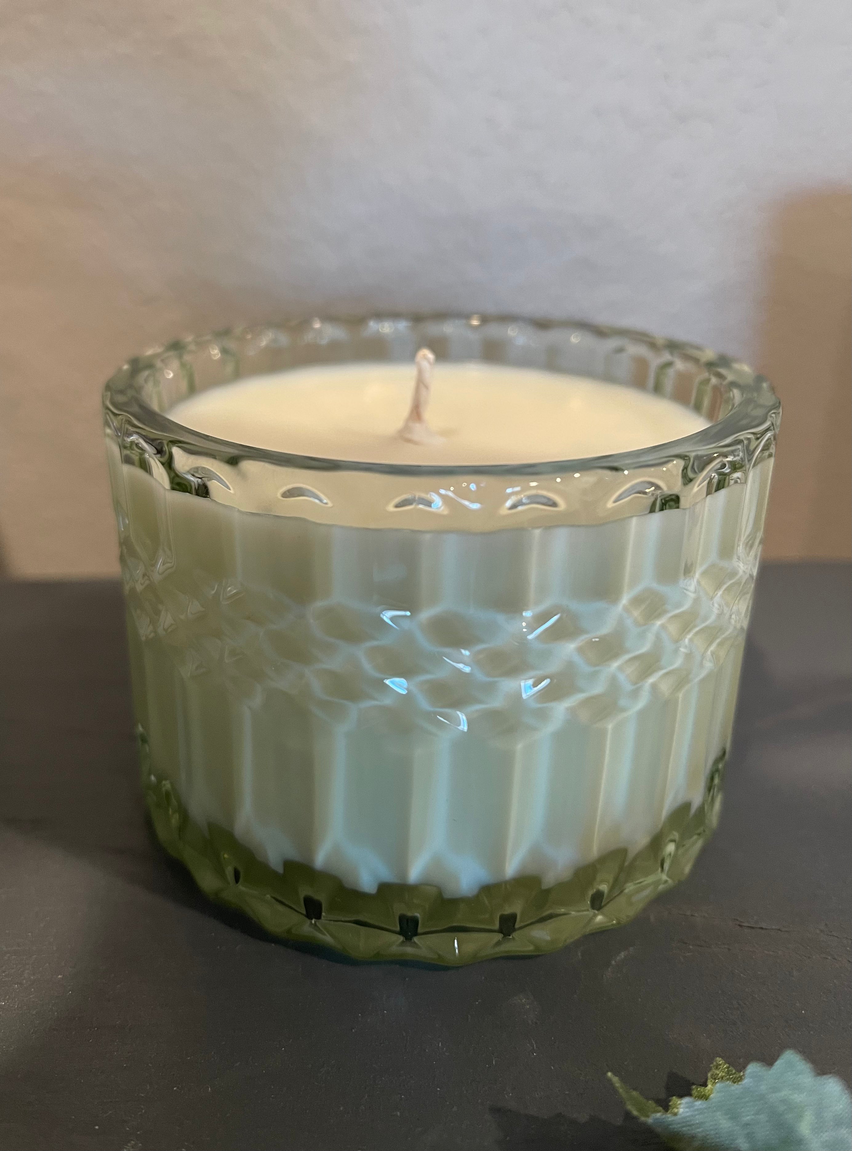 Mint Posh Crystal Jar Candle with Lid - 7 oz