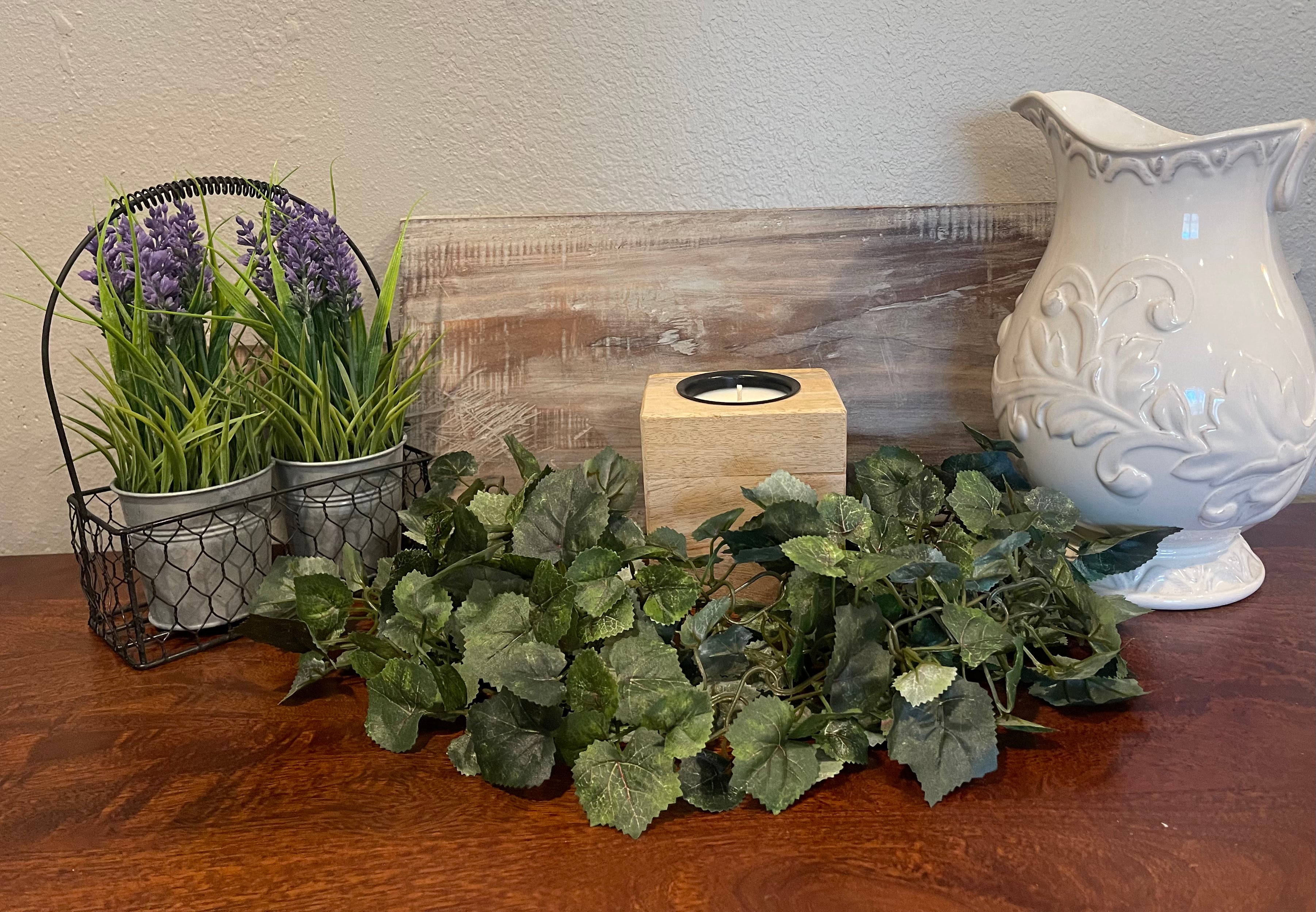 Single Sugar Mold Candle with Cup - Raw