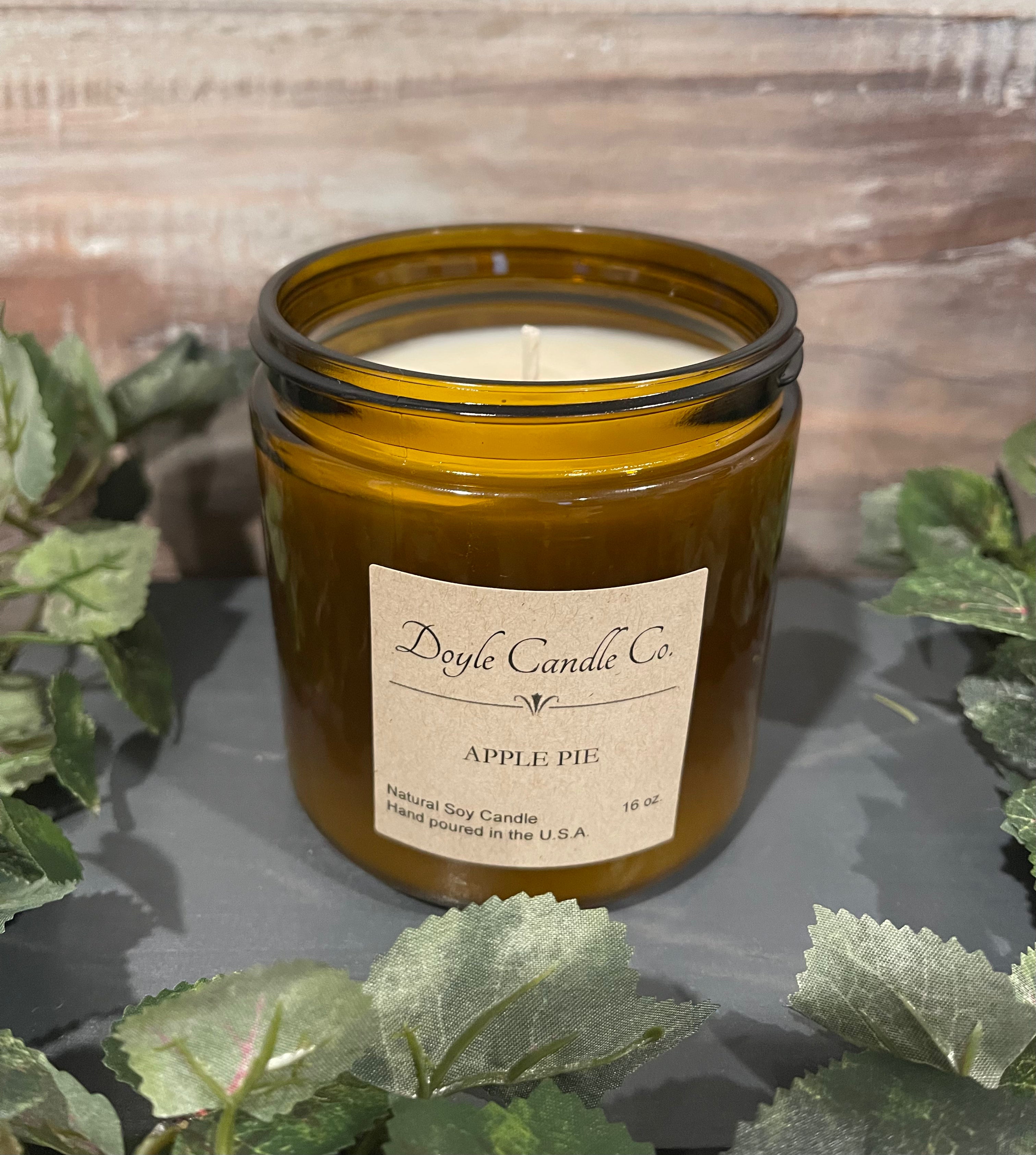 Original Doyle Amber Jar Candle - 16 oz.