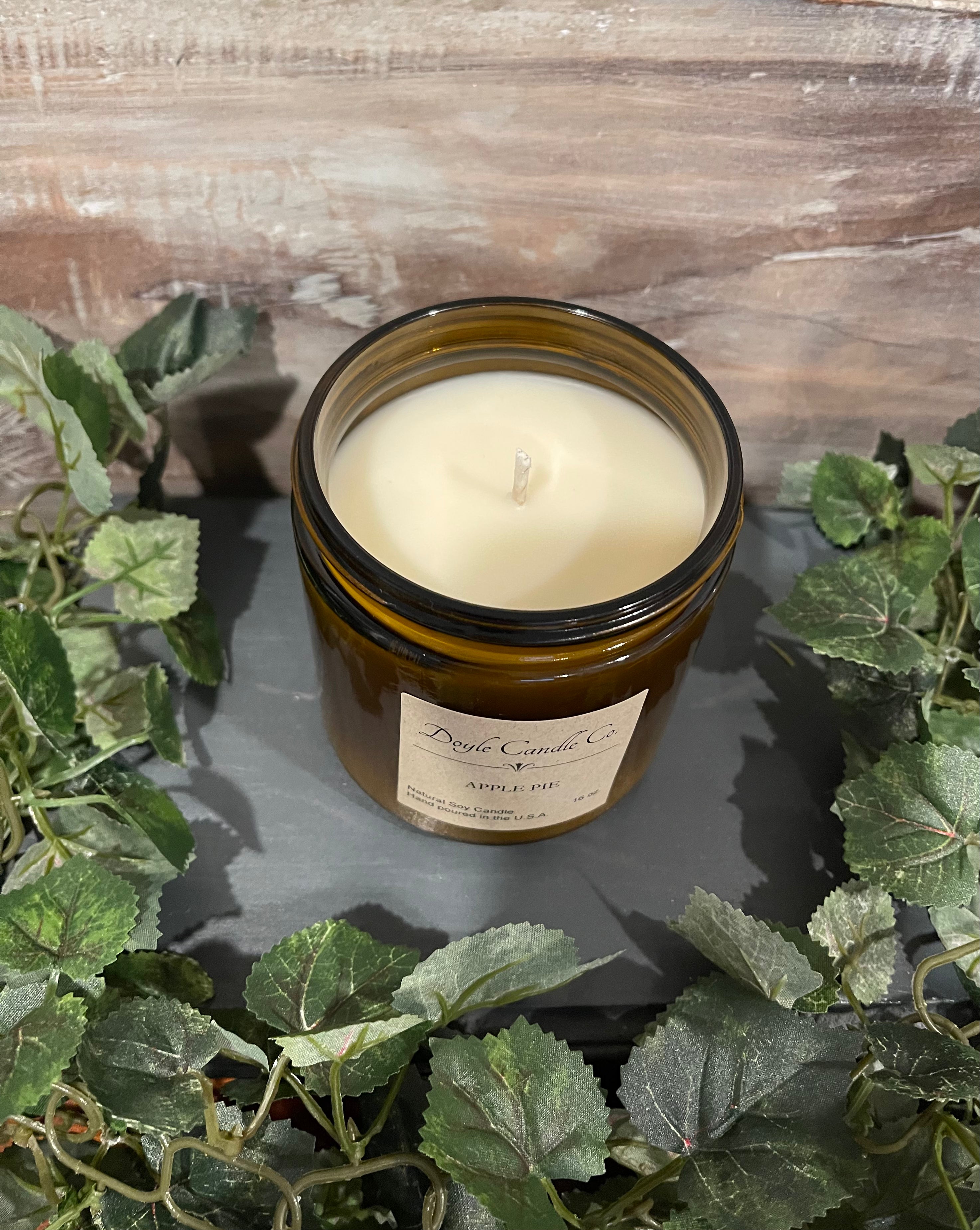 Original Doyle Amber Jar Candle - 16 oz.