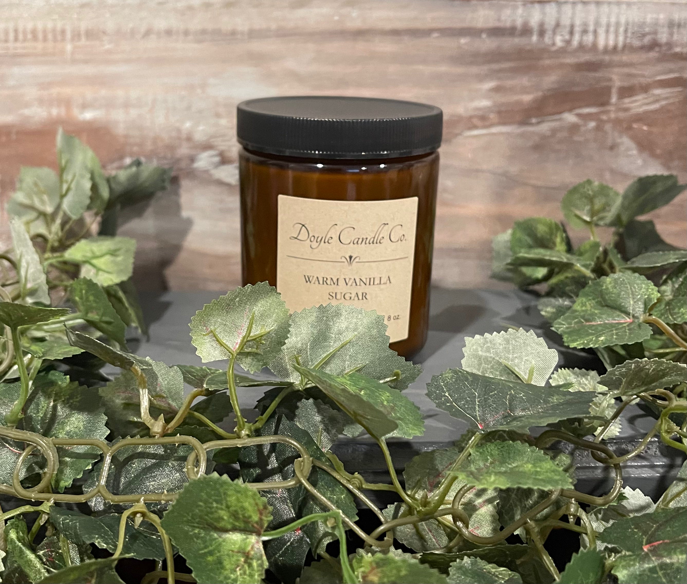 Original Doyle Amber Jar Candle - 8 oz.