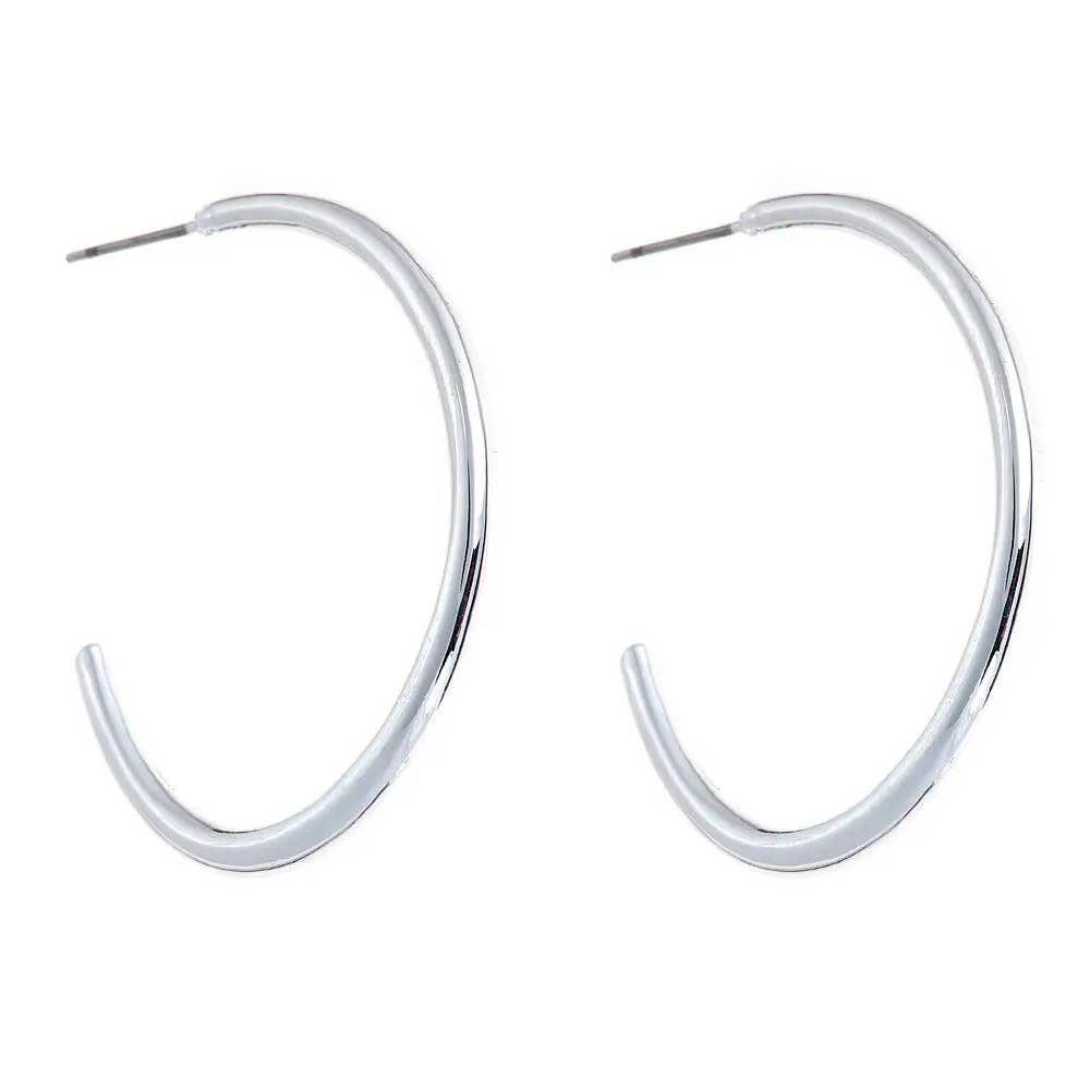 Fornash Savannah Hoop Earrings: Gold